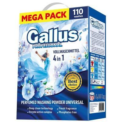 GALLUS Professional 4v1 Prášok na pranie. 6,05kg Universal